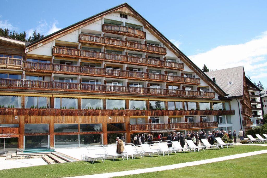 Apartment 24 Hotel Etrier Pool & Spa Crans-Montana Extérieur photo