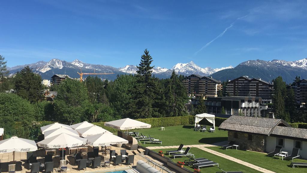 Apartment 24 Hotel Etrier Pool & Spa Crans-Montana Extérieur photo